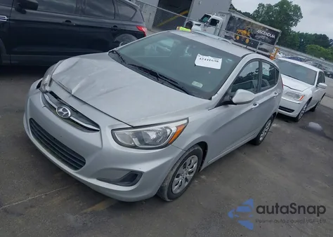 2016 Hyundai Accent Se z USA, uszkodzony, nr VIN KMHCT5AE2GU281129